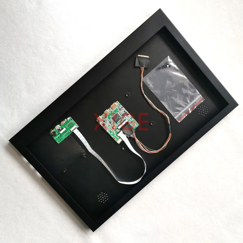 

For LTN156AT19-001 LTN156AT20-H01 Laptop Panel 15.6" LVDS 40 Pin TYPE-C Mini-HDMI USB-C 3.0 1366x768 Metal Case+Drive Board Kit