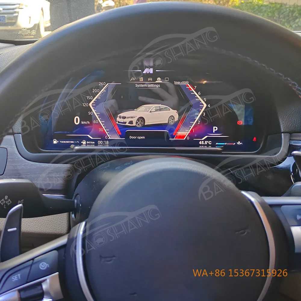 

Speed Meter Dual-screen Interaction 12.3''Digital Cluster for 5 Series 7 Series X5 2009-2017 Car Dashboard Instrument Panel