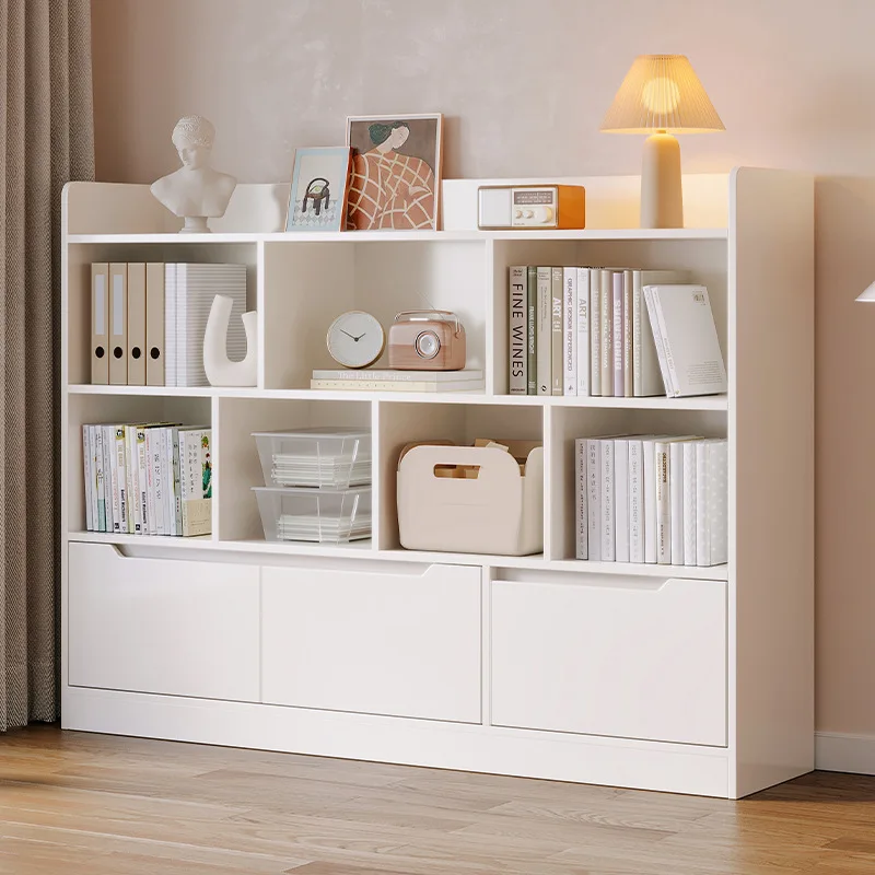 

Locker household simple multi-grid storage finishing living room wall display simple bookshelf multi-layer shelf