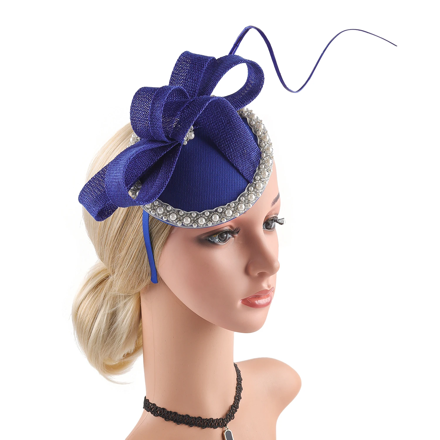 

Роскошные шляпы-дерби Sinamay для женщин, высококачественные модные церковные свадебные чародеи для невесты, уникальные головные уборы