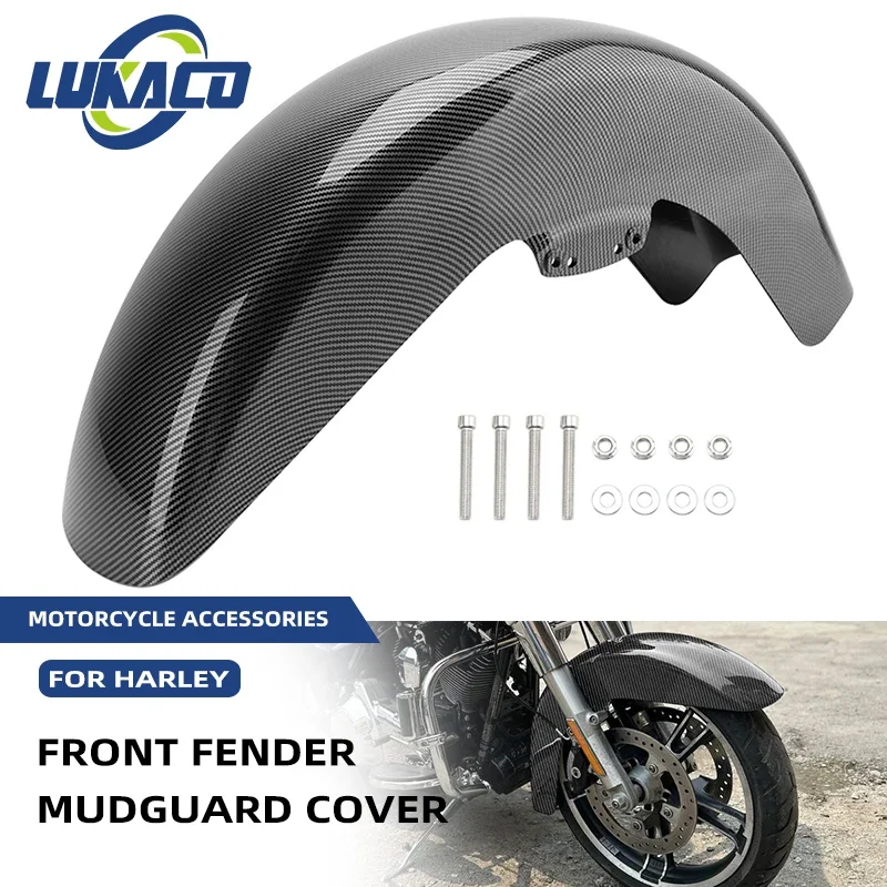 

Motorcycle Front Fender Mudguards Wheels Wrap For Harley Touring Road King Electra Glide Street Road King Glide Ultra 2014-up