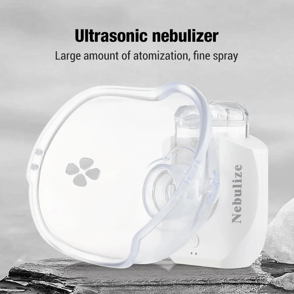 

Handheld Mini Mesh Nebulizer Inhaler Medical Steamer Silent Ultrasonic Runny Nose Children Adult Asthma Humidifier Nasal