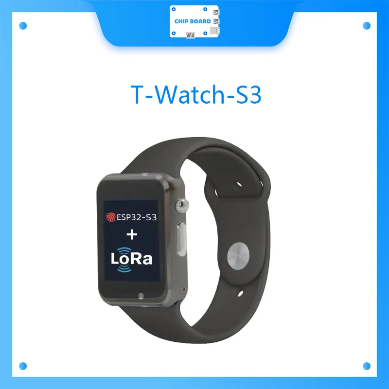 T-Watch-S3 Programmable Touchable Watch Integrated ESP32-S3 WIFI Bluetooth LoRa BMA423 Sensor MAX98357A Mic Speaker