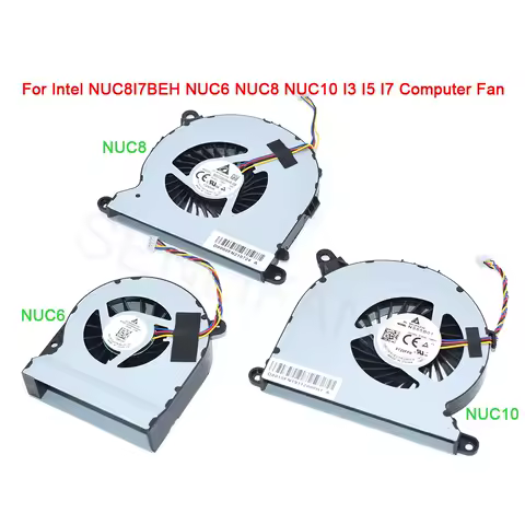For Intel NUC6I7KYK NUC8I7BEH NUC6 NUC8 NUC10 I3 I5 I7 KSB0605HB KSB0605HBW5Y BSC0805HA-00 NS65B01 DC5V 0.6A CPU Cooling Fan