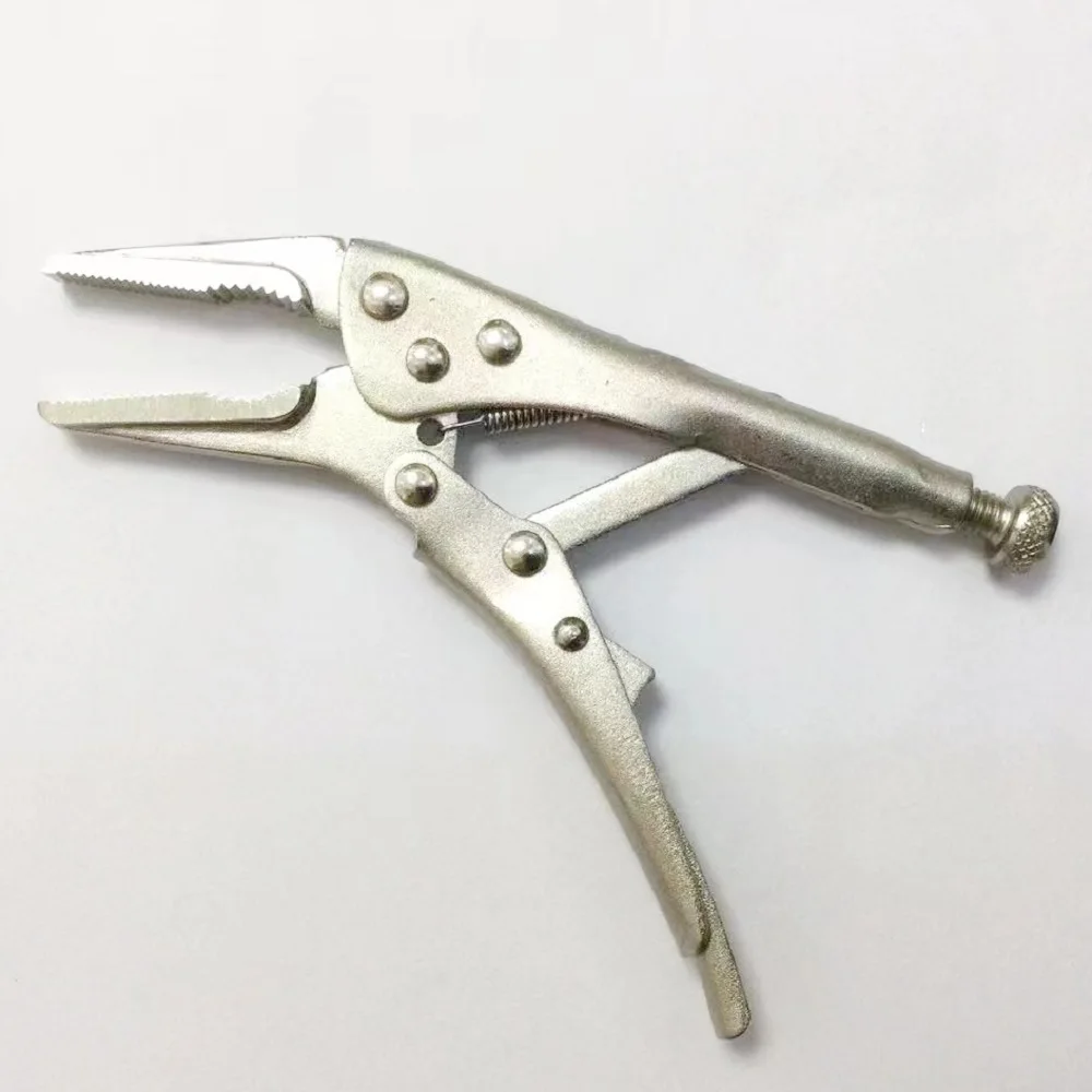 5 Inch Long Nose Locking Pliers Mini Locking Pliers For DIY Hand Repair Tools