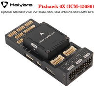 Holybro Pixhawk 6X Autopilot H753 Flight Controller With Standard V2A/ V2B Base /Mini Base /PM02D /M9N /M10 GPS for RC FPV Drone