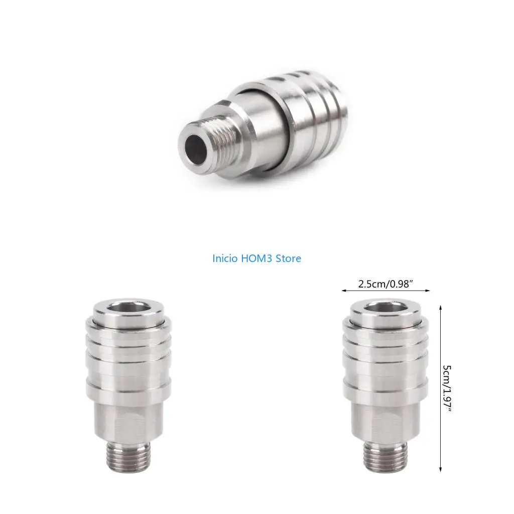 

A5YD Durable 1/4" locking Quick Connector Set for High Pressure Washers