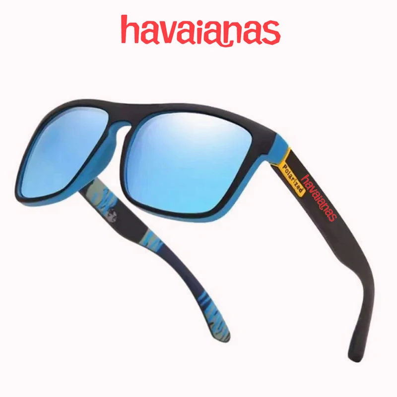 Havaianas Cycling Polarized Sunglasses Outdoor Sports Box Sunglasses UV resistant Polarized Mirrors