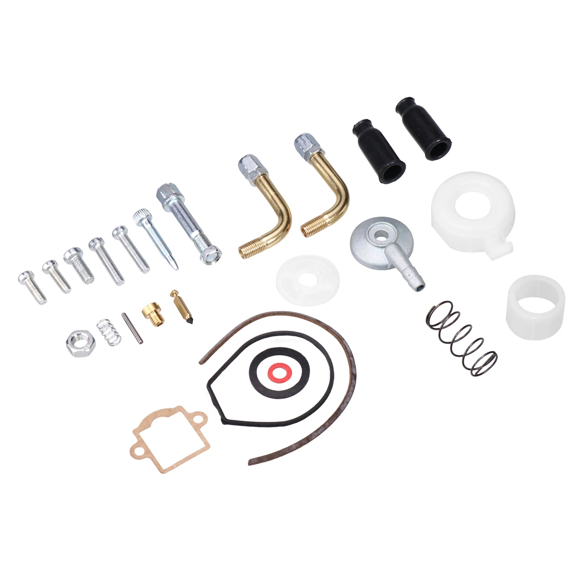 ZSDTRP Motorcycle Carburetor Gasket Repair Kit for Dellorto SHA 15.15 for PEUGEOT 103 SPX