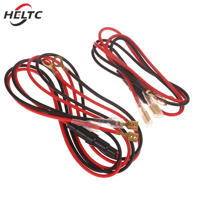 USB Charger Socket Cable 60/100/150cm Cigarette Lighter Wire Harness Cord With 10A Fuse For Car Marine Motorcycle ATV RV Refit