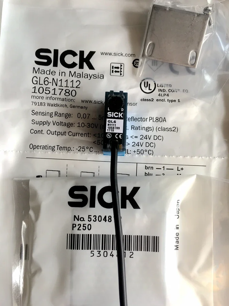 New Original SICK Optoelectronics Switch GL6-P1112 GL6-N1111 GL6-N1112 GL6-P4211 GL6-P1111