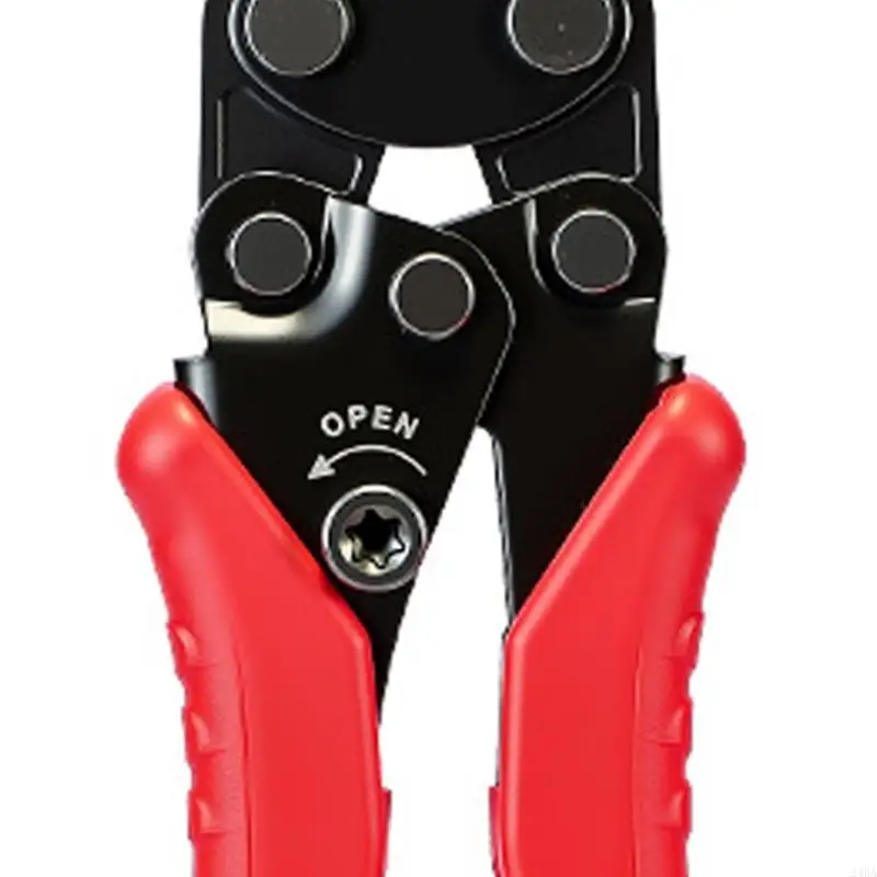 Ergonomic Ratchet Crimping Plier Accuracy Handle Crimper For Secure Electrical Terminals From 0 3Mm² To 5 5Mm²