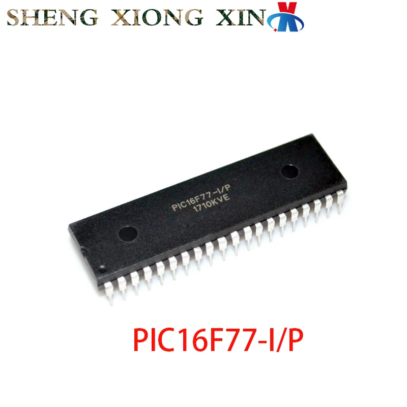 1pcs 100% NEW PIC16F77-I/P DIP-40 Microcontroller Unit  PIC16F77-I 16F77-I Integrated Circuit