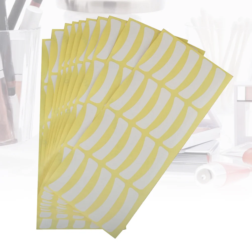Fournitures d'extension de cils, 100 pièces, coussinets pour les yeux, Film de protection de greffage pour débutants, Application facile, patchs sous les yeux