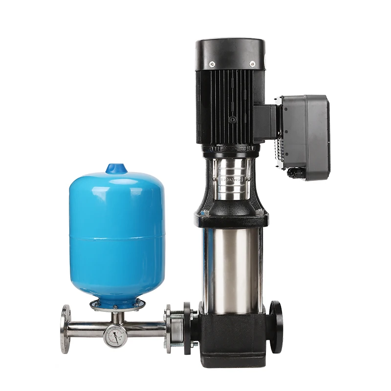 Vertical variable frequency booster pump No negative pressure water supply equipment Secondary pressure variable frequency const