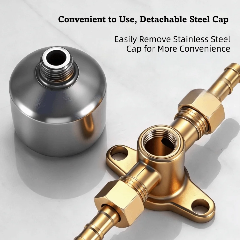 Removable Sprayer Pressure Cylinder Full Copper Booster Pressure Garden Sprayer Cylinder High Pressure Leak-Proof
