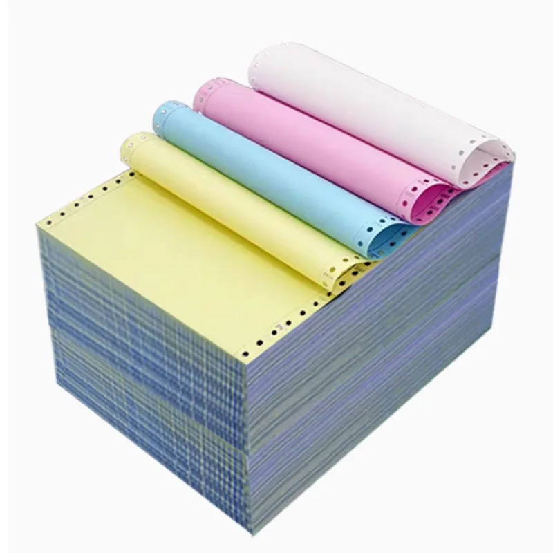 

1000pages Needle type computer printing paper, three parts, one equal, two equal, dedicated paper for minute hand printers