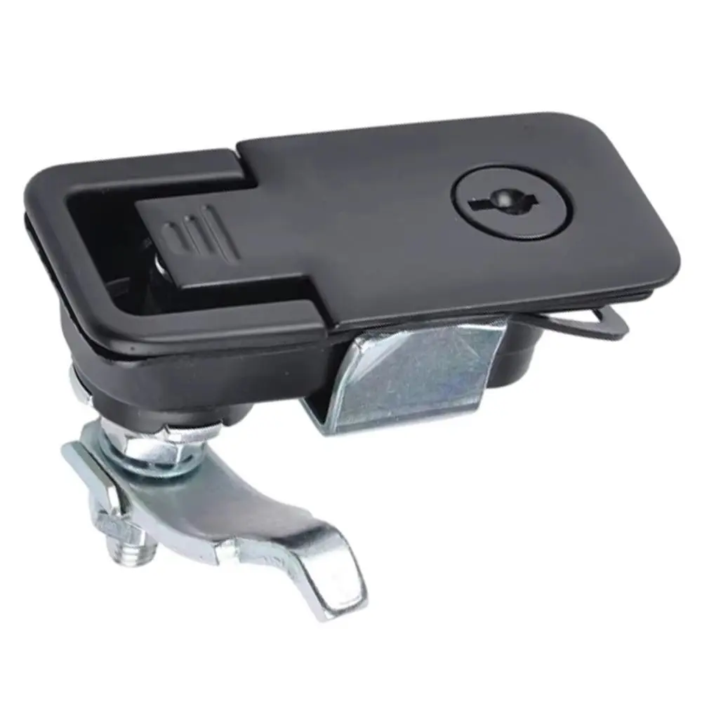 Zinc Alloy Toolbox Lock Weather-resistance with Keys Distribution Box Lock Multi-purpose RV Compartment Latch Hardware Lock