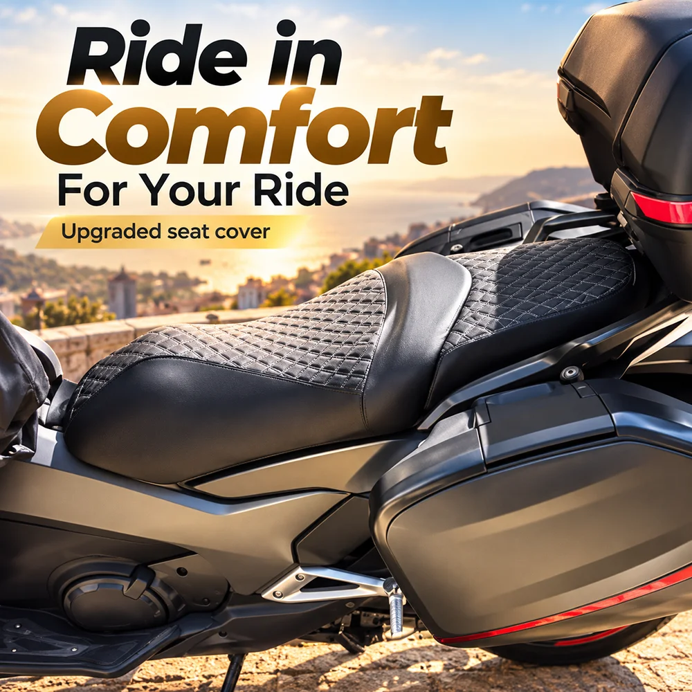 For HONDA NC750D NC700D Integra NC700 NC750 NC 750 700D 750D 700D Accessories Leather Seat Cushion Cover Protection Seat Cover