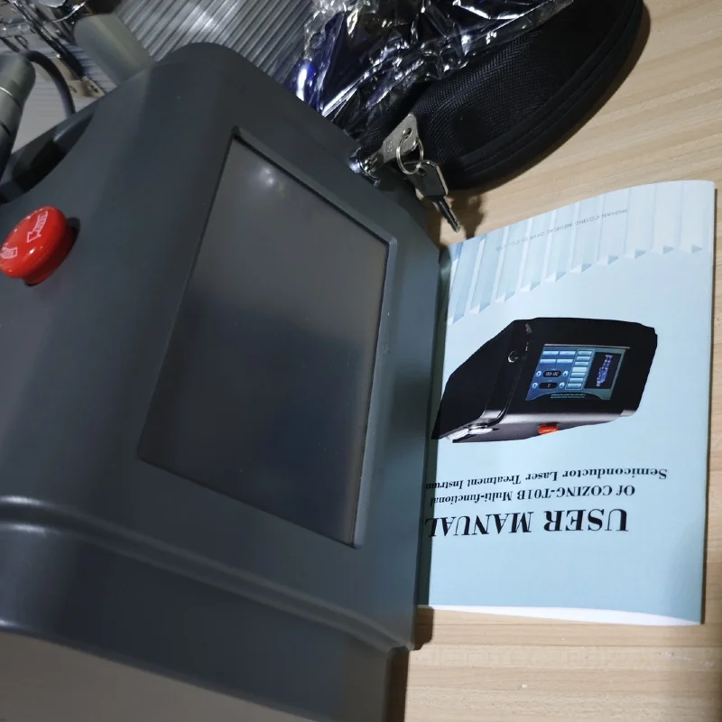 

Class 4 Therapeutic Laser Device HLKGO 1055mW, 650nm & 808nm for Shoulder Neck Back Pain Relief, Cold Laser Home Therapy Equipme