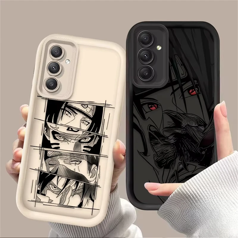 Anime N-NARUTOS I-Itachi Cool Phone Case For Samsung Galaxy A14 A15 5G S21 S22 S23 S24 S25 FE Plus Ultra A25 A35 A52 A53 A54 A55 - náhled 2