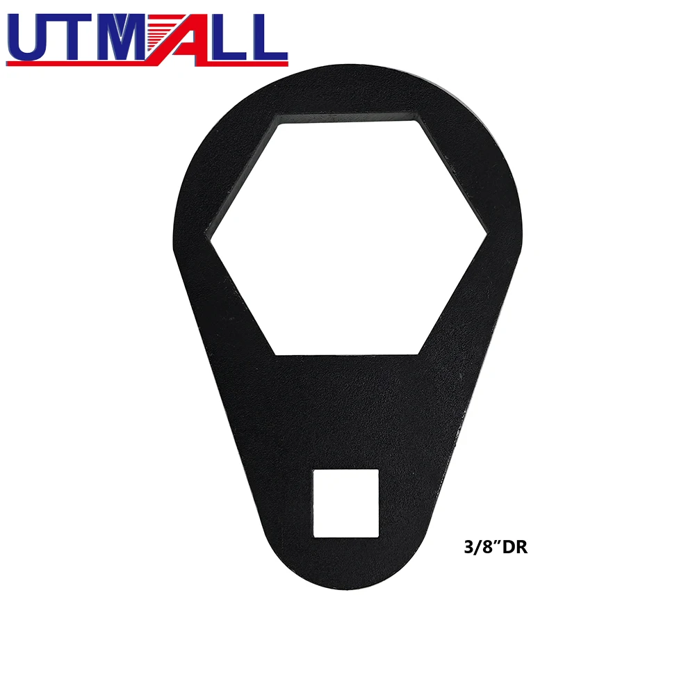 7-teiliges Crowfeet-Ölfilter-Offset-Kappenschlüssel-Set zum Entfernen von Entfernung, metrisch, 24–38 mm