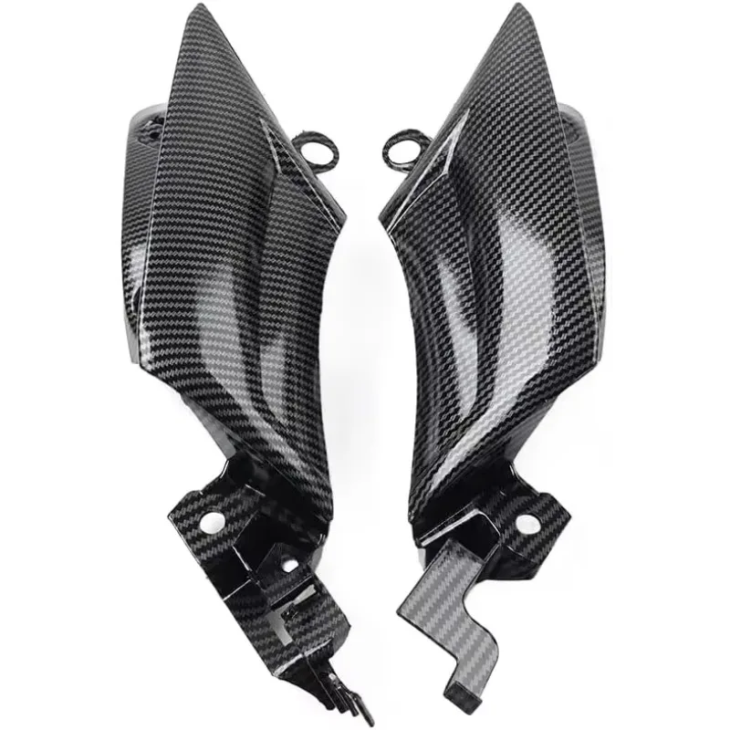 Motorcycle ABS Plastic Carbon Fiber Pattern Fairing Frame Side Cover Pane For YAMAHA YZF600 YZFR6 YZF R6 2003 2004 2005 03-05