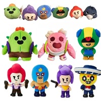COC 10cm-25cm Cartoon Supercell Spike Plush Toy Cotton Pillow Dolls Cute Game Character s Game Peripherals