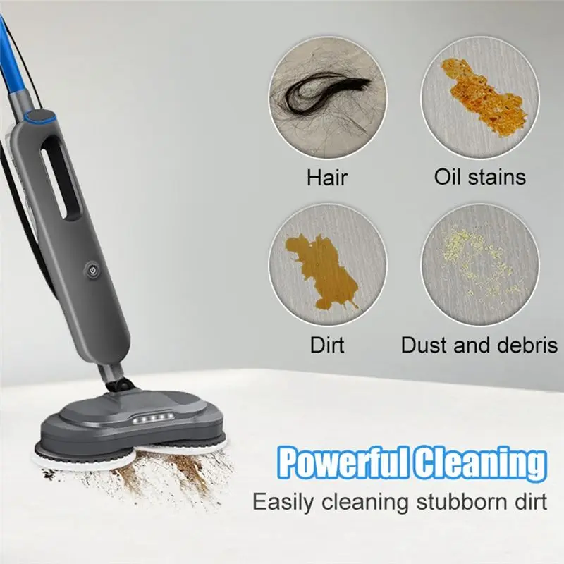 A04G-6Pcs For Bissell Spinwave Scrubbing Steam Mop  Replacement Pad Reusable Mop Pads For 3897A 3712 Hard Floor Cleaning Kit