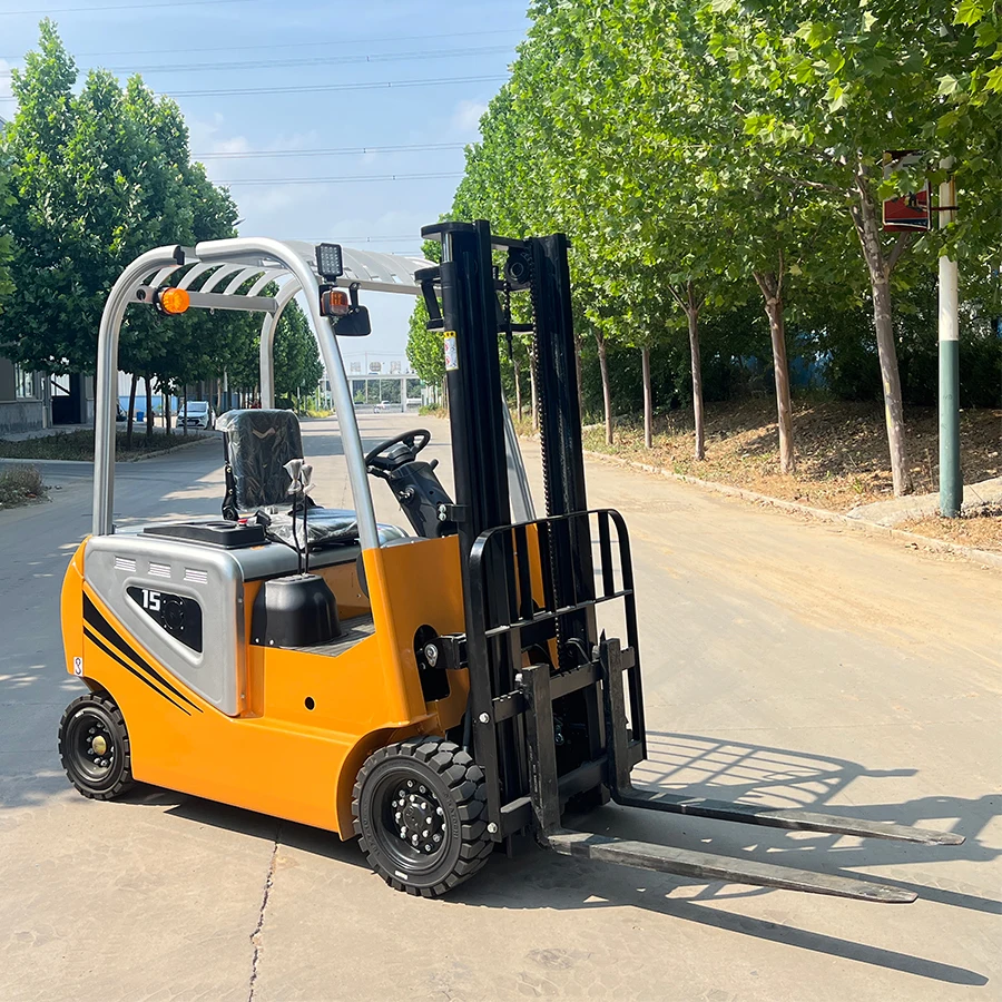 رافعة شوكية كهربائية 1.5 طن تعمل ببطارية ليثيوم معتمدة من CE للوجستيات المصانع في المستودعات #5