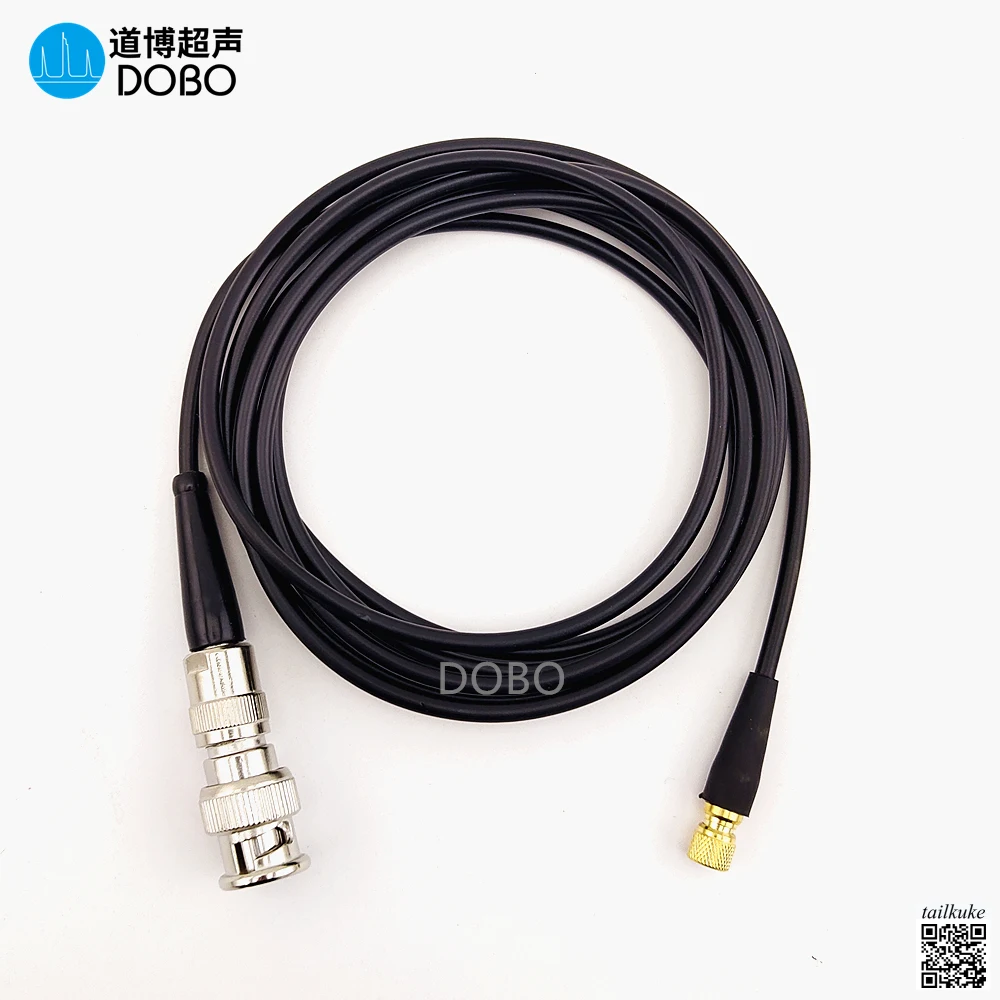 Q9-L5 (M5) Ultrasonic Flaw Detector Probe Line Flaw Detection Dedicated BNC-Microdot Data Cable