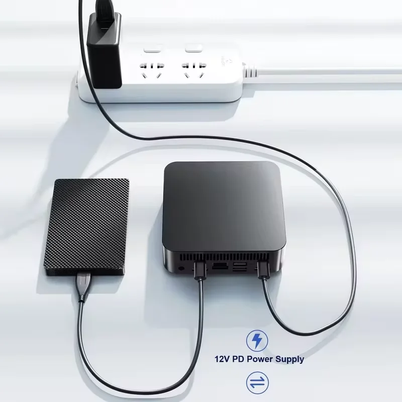 Mini PC 2026 Intel N150 con Windows 11 Pro, Computadora Portátil para Juegos, 16GB/32GB RAM, 1TB/2TB SSD, Oficina, Estudio, Wifi 6, BT5.2