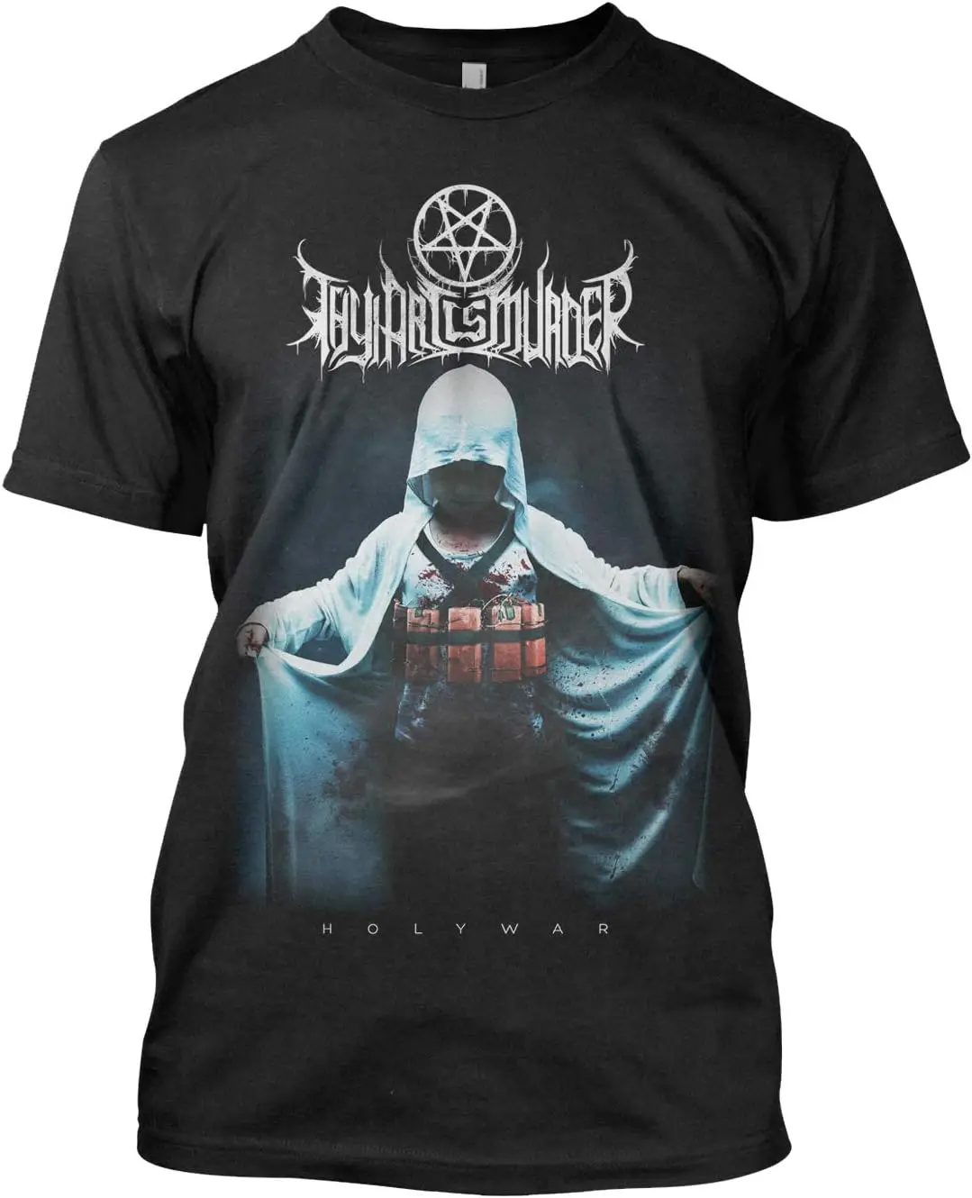 

Thy Art is Murder Men's Holy War T-Shirt Black