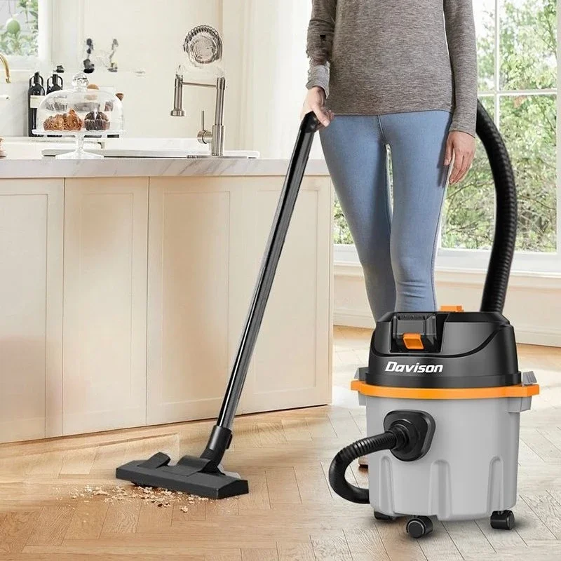 

2025 Пылесос для сухого и влажного ведра, беспроводной мощный промышленный пылесос для сильной очистки, всасывание и буксировка промышленного шва, встроенный