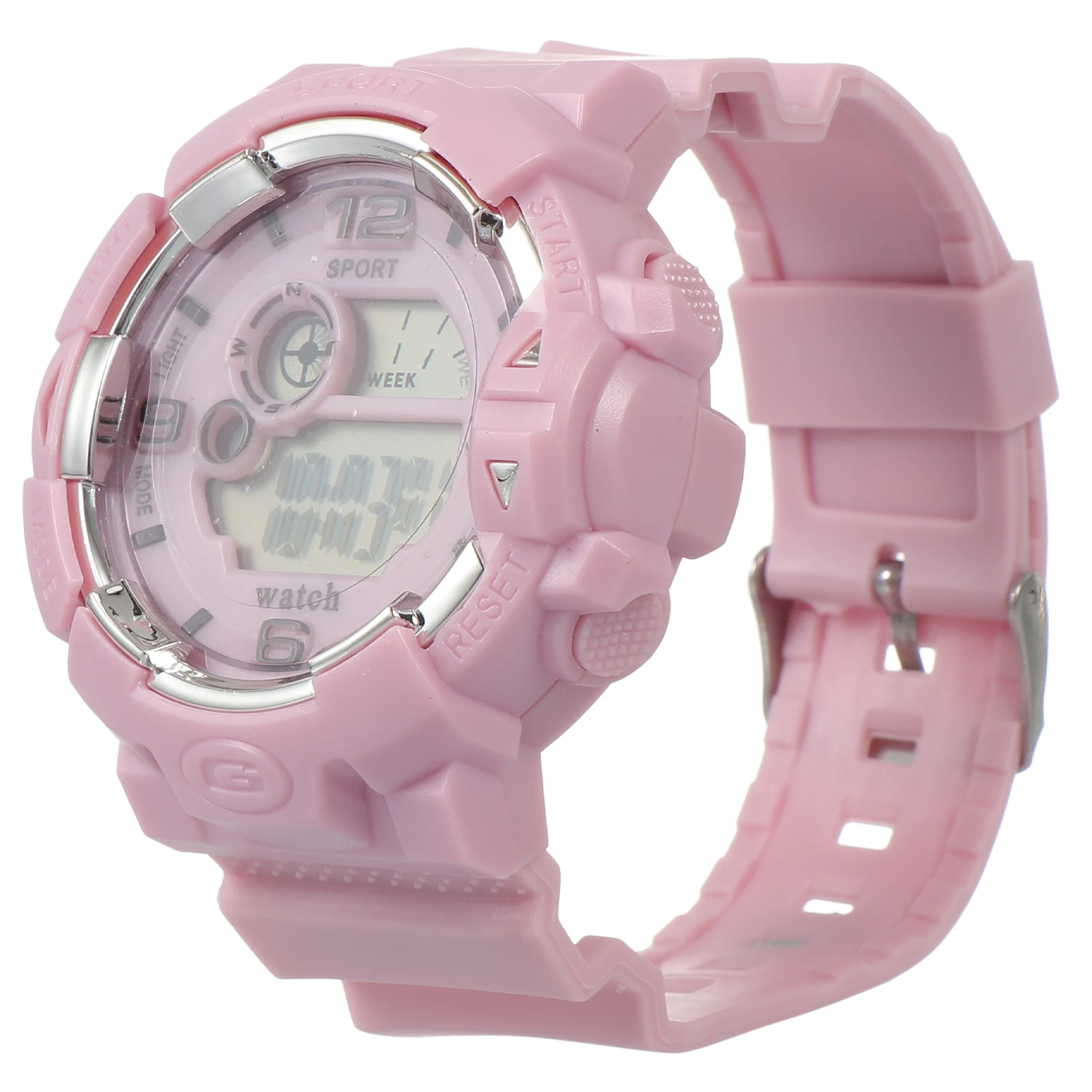 

Digital LED Watch For Sports Glow Watches Waterproof Sports Watch for Kids Violet Luminous Outdoor Students B