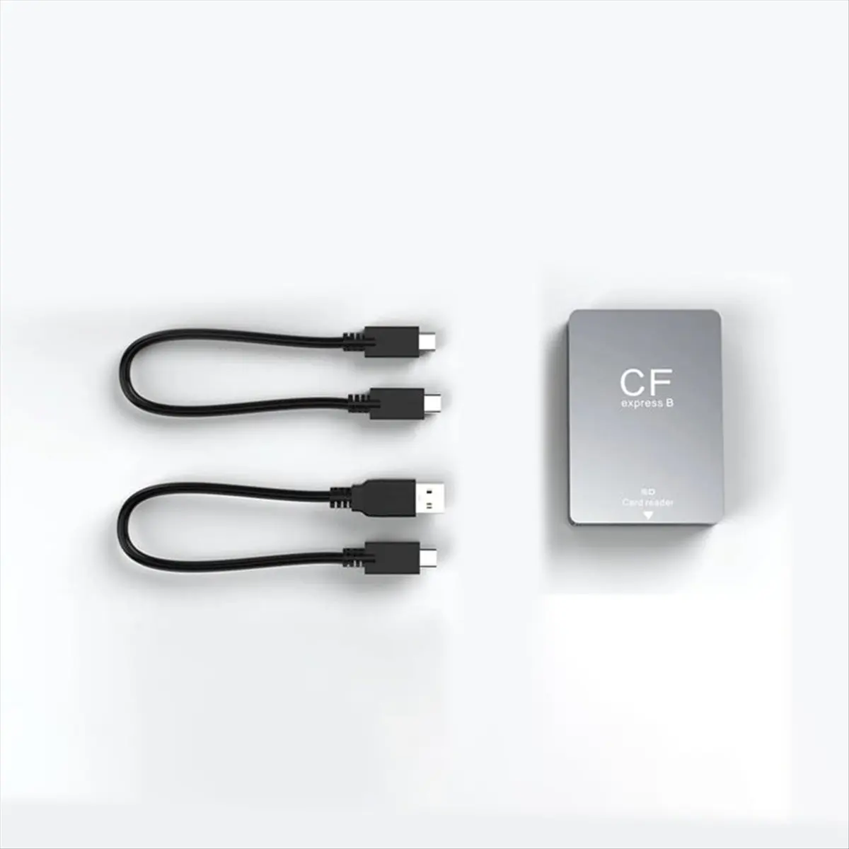 A17G CFexpress Type B Card Reader USB3.2 Gen2 10Gbps CFexpress Reader Memory Card Adapter with USB C to USB C/A Cable