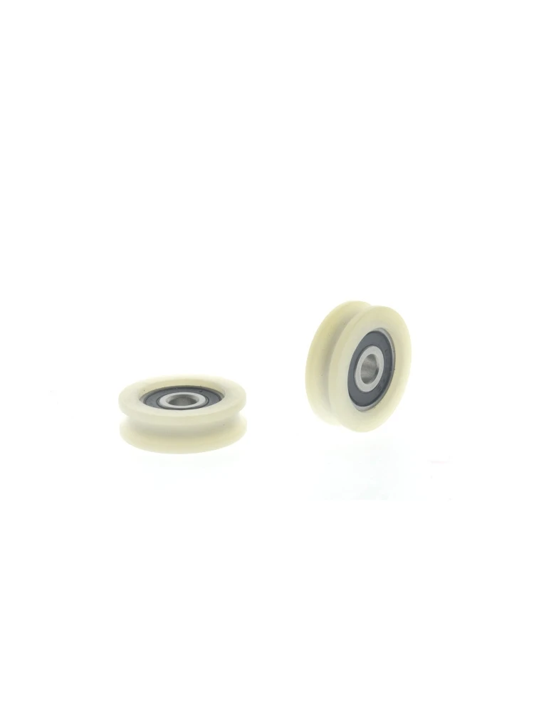 1Pc 5x23x7mmU bearing pulley suspension groove printer micro plastic integrated drawer doors and window