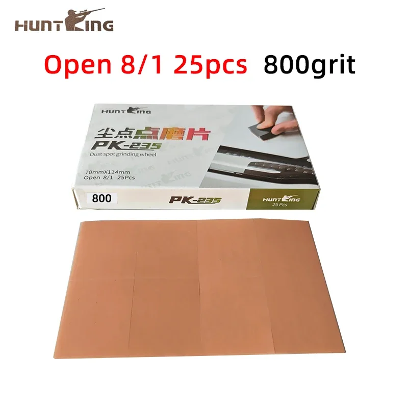 HUNTING 1 Open 8 Stickers Sandpaper Car Polishing Spot Grinding Spot Throwing Fine Grinding Abrasives