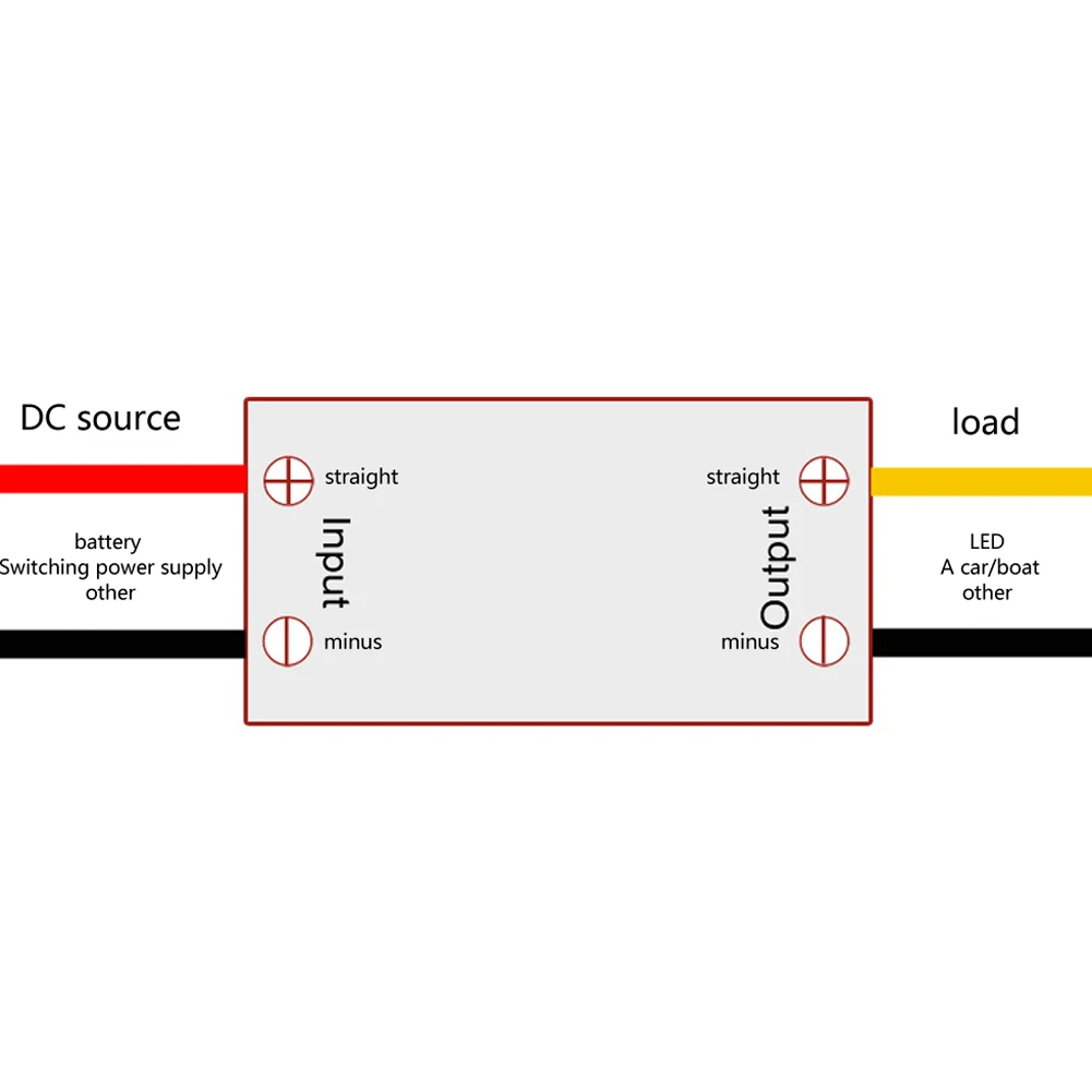 Converter Compact and Efficient 12V/24V to 5V DC DC Converter for Smartphones Tablets and GPS Navigation Devices