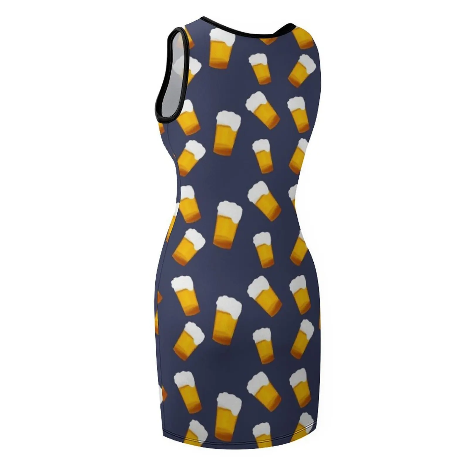 Robe d'été sans manches pour bière froide et froide, robes de soirée pour femmes, robes de bal