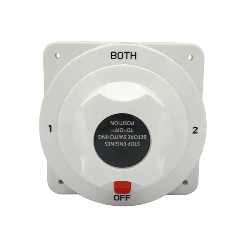 

Marine Power Switches 3 Position 300A Rating Plastic Brass Construction For Vess