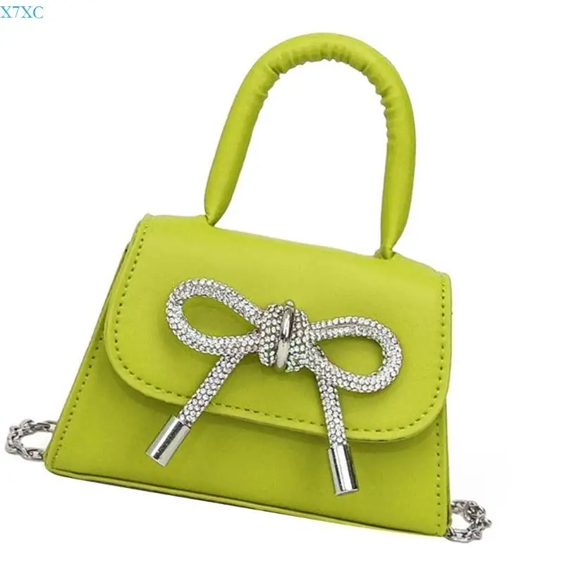 

X7XC French Inspired Bowknot Crossbody Bags Shoulder Purse Handbag for Fashion Women