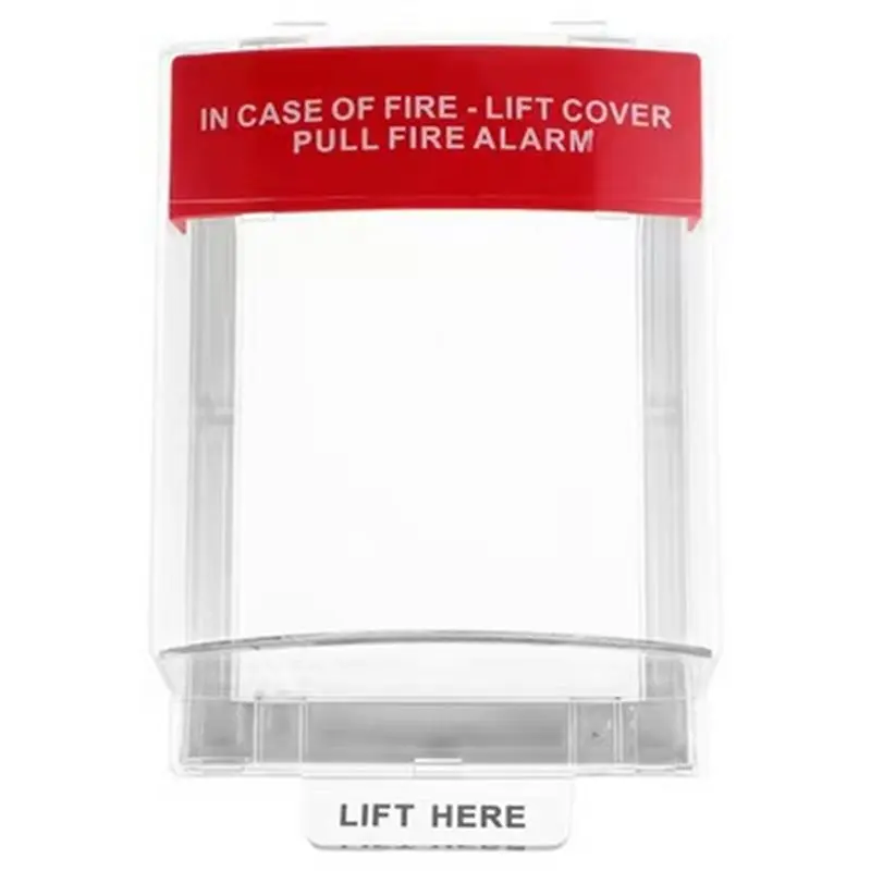 B03B-Fire Alarm Cover Fire Alarm Protective Guard Pull Fire Alarm Cover Firefighting Rain Cover