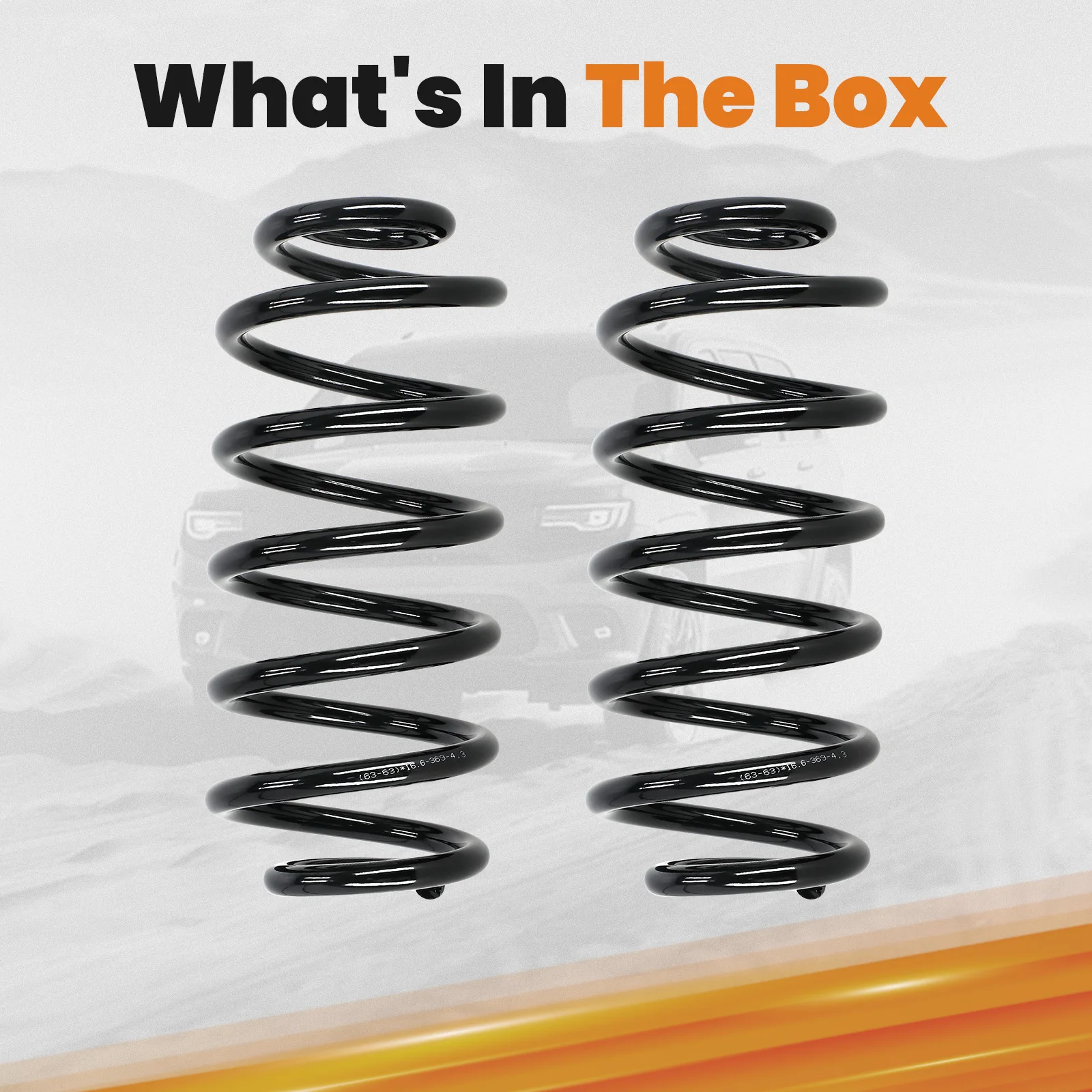 2インチ リアドロップコイルスプリング シボレー タホ サバーバン GMC ユーコン XL 1500 2007-2014用