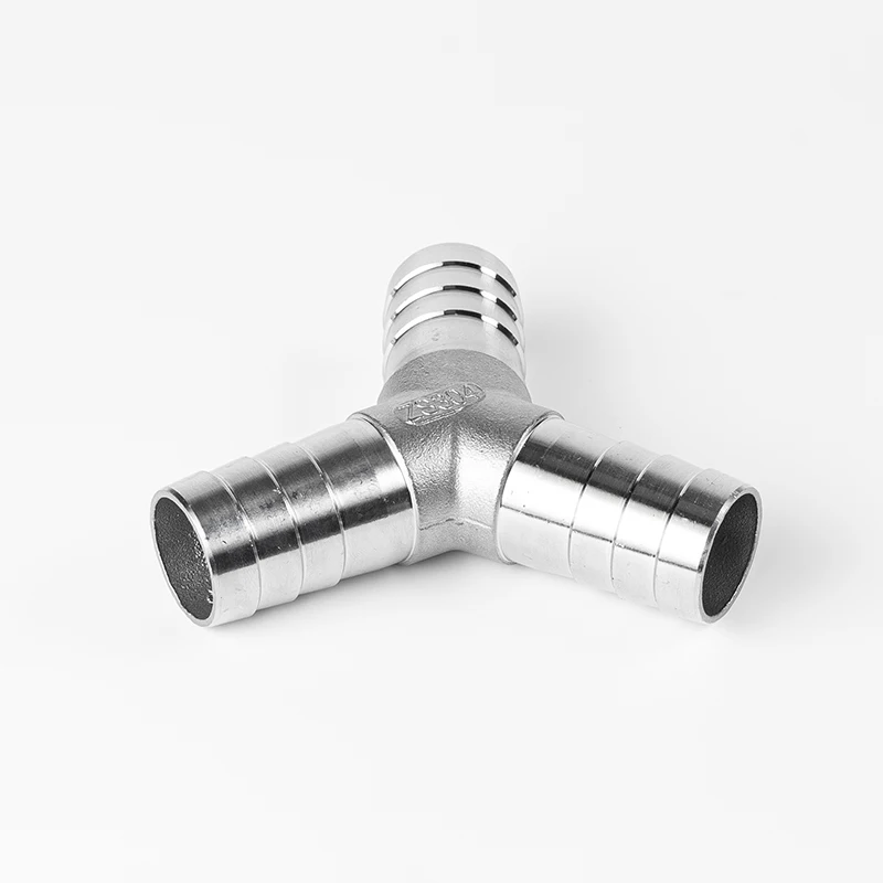 304 Stainless Steel Y-Shaped Shree-Way Tower Joint, Water Pipe, Ieather Pipe, Fiexible Hose, Air Pipe, Three-Waypipe Fitting