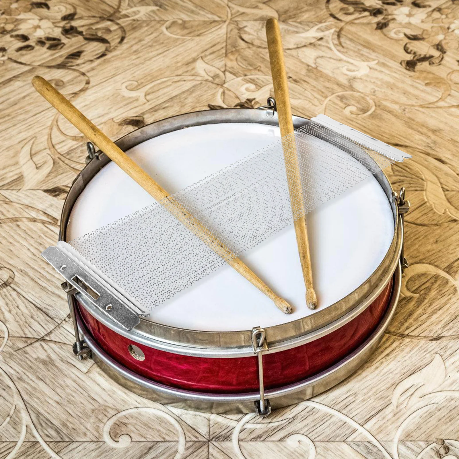 

1Pcs Snare Drum Stainless Steel Snare Spring Belt Rust-Proof Sand Belt Replacement Percussion Accessory Instrument Accessory