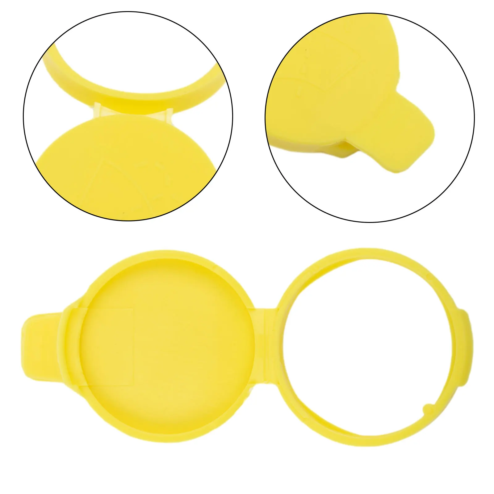 For Saab 9-3 2003-2011 Washer Fluid Reservoir Cap 74486-TF0-013 Black Car Accessories Easy Installation Yellow