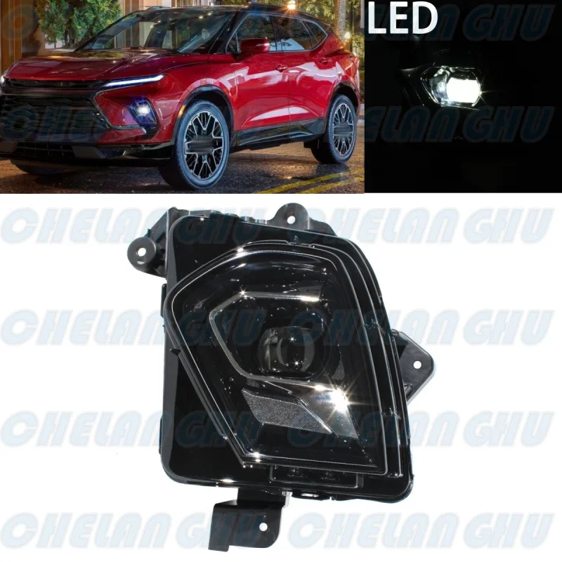 LED HeadLight For Chevrolet Blazer 2023 2024 Left Side Front HeadLamp DRL fog light car accessories 85564381