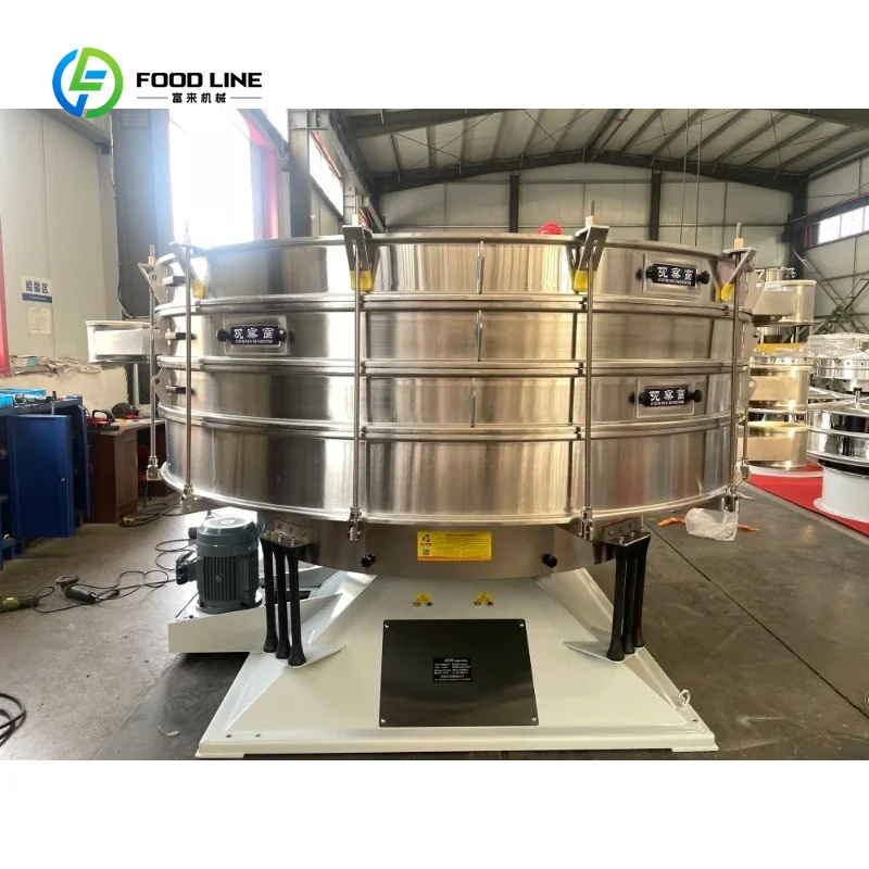 Customized High Precision Powder Sieving Machine, Fine Particle Screening Equipment for Food Tumbler Screening Machine