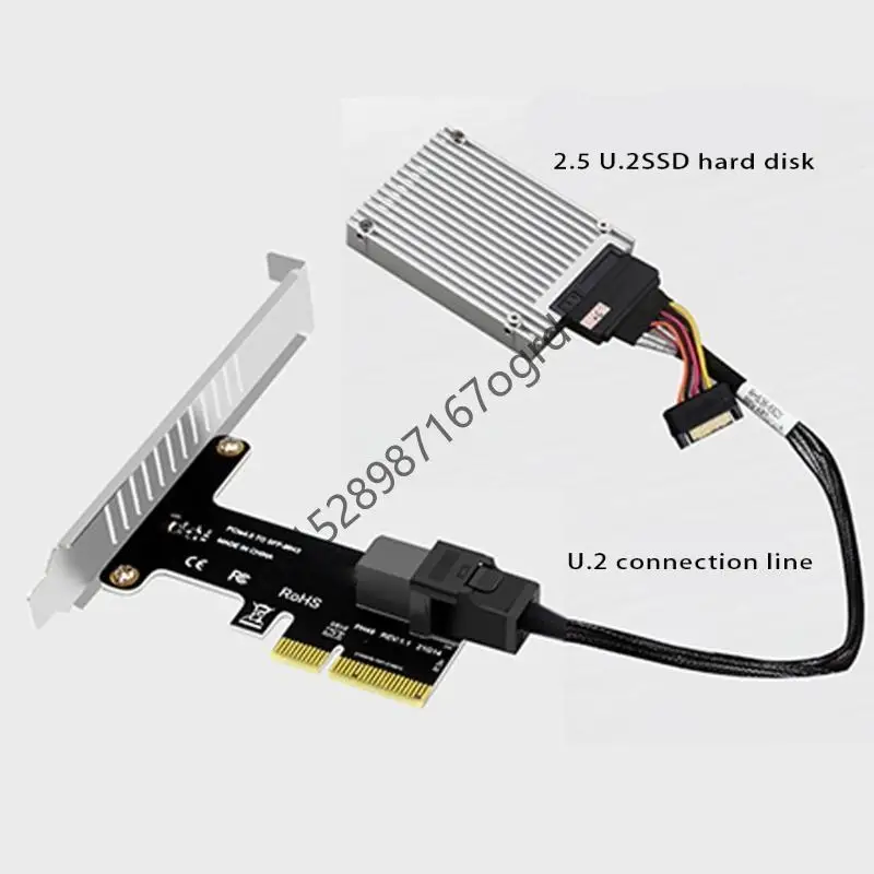 Riser Card SSD PCIE naar SF8643 Expansiekaart Driver Conversiekaart Hoge snelheid Uitbreidingsadapterkaart 634A